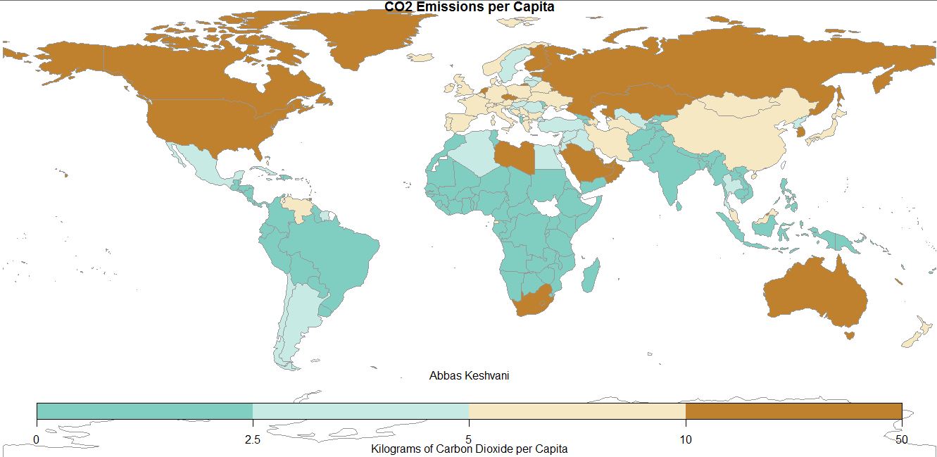 Greenhouse Gas Emissions per capita